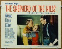 b823 SHEPHERD OF THE HILLS movie lobby card #7 R55 John Wayne