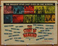 b851 STORY OF MANKIND movie lobby card #4 '57 Ronald Colman, Marx Bros