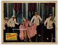 b891 TIN PAN ALLEY movie lobby card '40 Betty Grable's sexy legs!