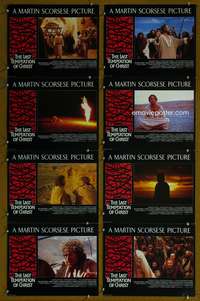 c501 LAST TEMPTATION OF CHRIST 8 English movie lobby cards '88 Scorsese