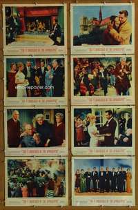 c046 4 HORSEMEN OF THE APOCALYPSE 8 movie lobby cards '61 Glenn Ford