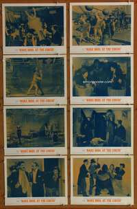 c088 AT THE CIRCUS 8 movie lobby cards R62 Groucho, Marx Brothers!