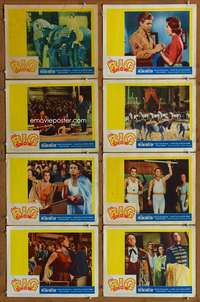 c127 BIG SHOW 8 movie lobby cards '61 Esther Williams, circus!