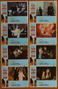 c152 BOOM 8 movie lobby cards '68 Elizabeth Taylor, Richard Burton