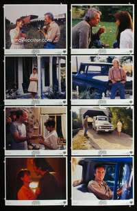 c164 BRIDGES OF MADISON COUNTY 8 movie lobby cards '95 Eastwood, Streep