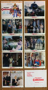 c018 CANDLESHOE 9 movie lobby cards '77 Walt Disney, Jodie Foster