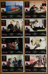 c188 CASSANDRA CROSSING 8 movie lobby cards '77 Sophia Loren, Harris