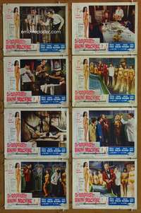 c279 DR GOLDFOOT & THE BIKINI MACHINE 8 movie lobby cards '65 Price