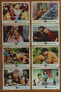 c303 EXODUS 8 movie lobby cards '61 Paul Newman, Eva Marie Saint