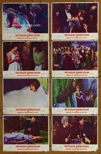 c316 FEARLESS VAMPIRE KILLERS 8 movie lobby cards '67 Roman Polanski