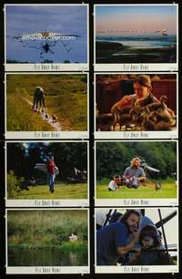 c330 FLY AWAY HOME 8 int'l movie lobby cards '96 Anna Paquin, Daniels