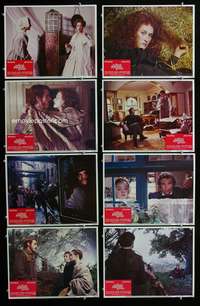 c344 FRENCH LIEUTENANT'S WOMAN 8 movie lobby cards '81 Meryl Streep