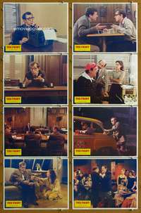 c348 FRONT 8 movie lobby cards '76 Woody Allen, Martin Ritt, blacklist!
