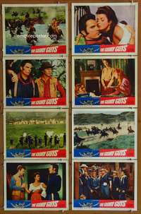 c365 GLORY GUYS 8 movie lobby cards '65 Sam Peckinpah, Tom Tryon