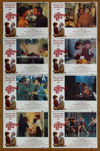 c372 GOODBYE GIRL 8 movie lobby cards '77 Richard Dreyfuss, Marsha Mason