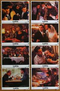 c373 GOODFELLAS 8 movie lobby cards '90 Robert De Niro, Joe Pesci