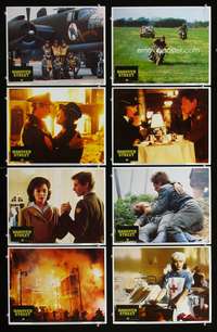 c397 HANOVER STREET 8 movie lobby cards '79 Harrison Ford, Down