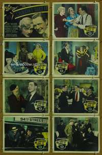 c405 HE COULDN'T TAKE IT 8 movie lobby cards '33 Ray Walker, Cherrill