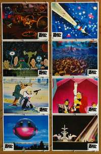 c407 HEAVY METAL 8 movie lobby cards '81 classic musical animation!