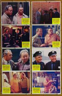 c502 LAW & DISORDER 8 movie lobby cards '74 Donald O'Connor, Borgnine