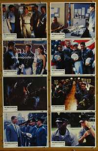 c520 LORDS OF DISCIPLINE 8 movie lobby cards '83 David Keith, military!