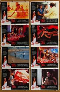 c589 NIGHT GAMES 8 movie lobby cards '80 Roger Vadim, Cindy Pickett