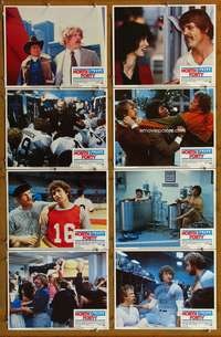 c594 NORTH DALLAS FORTY 8 movie lobby cards '79 Nick Nolte, football!