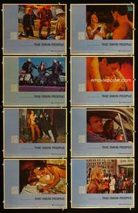 c648 RAIN PEOPLE 8 movie lobby cards '69 Francis Ford Coppola, Duvall