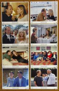 c757 STORY OF US 8 Spanish/U.S. movie lobby cards '99 Bruce Willis, Pfeiffer