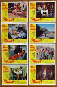 c771 SWINGER 8 movie lobby cards '66 sexy Ann-Margret, Tony Franciosa
