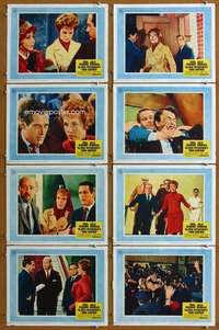 c826 TORN CURTAIN 8 movie lobby cards '66 Paul Newman, Hitchcock