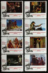 c884 WILL PENNY 8 movie lobby cards '68 Charlton Heston, Hackett