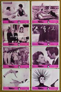 c887 WITCHES 8 movie lobby cards '67 Clint Eastwood, Silvana Mangano