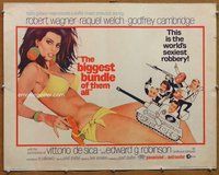 d419 BIGGEST BUNDLE OF THEM ALL half-sheet movie poster '68 Raquel Welch