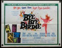 d436 BYE BYE BIRDIE half-sheet movie poster '63 Ann-Margret, Janet Leigh
