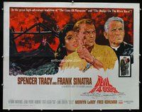 d473 DEVIL AT 4 O'CLOCK half-sheet movie poster '61 Spencer Tracy, Sinatra
