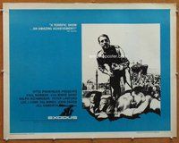 d491 EXODUS half-sheet movie poster '61 Paul Newman, Otto Preminger