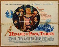 d536 HELLER IN PINK TIGHTS style A half-sheet movie poster '60 sexy Loren!