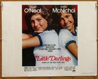 d582 LITTLE DARLINGS half-sheet movie poster '80 Tatum O'Neal, McNichol