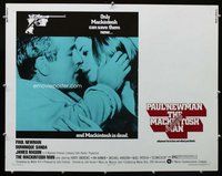 d589 MACKINTOSH MAN half-sheet movie poster '73 Paul Newman, John Huston