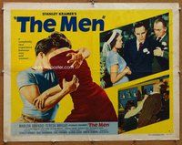 d600 MEN style A half-sheet movie poster '50 very first Marlon Brando!