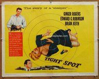 d694 TIGHT SPOT style A half-sheet movie poster '55 Ginger Rogers, Robinson