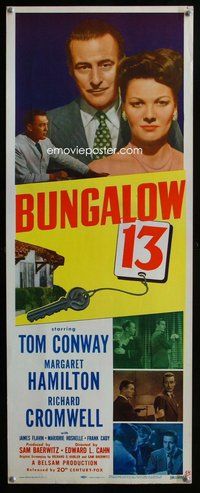 d072 BUNGALOW 13 insert movie poster '48 Conway, Margaret Hamilton