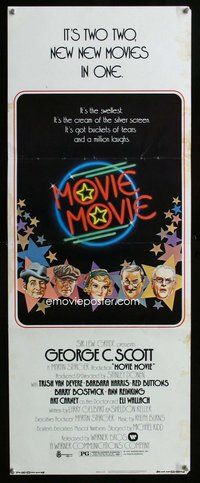 d233 MOVIE MOVIE insert movie poster '78 George C. Scott