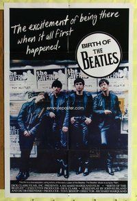 e083 BIRTH OF THE BEATLES one-sheet movie poster '79 English biography!