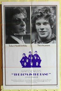e112 BOYS IN THE BAND one-sheet movie poster '70 William Friedkin, Crowley