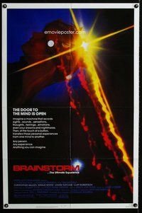 e113 BRAINSTORM one-sheet movie poster '83 Christopher Walken, Wood