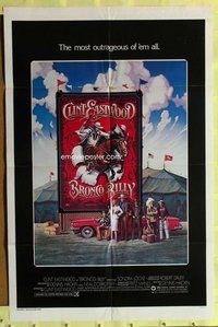 e125 BRONCO BILLY one-sheet movie poster '80 Clint Eastwood, Sondra Locke