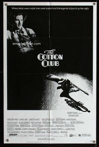 e190 COTTON CLUB one-sheet movie poster '84 Gere, Francis Ford Coppola