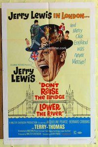 e239 DON'T RAISE THE BRIDGE, LOWER THE RIVER one-sheet movie poster '68